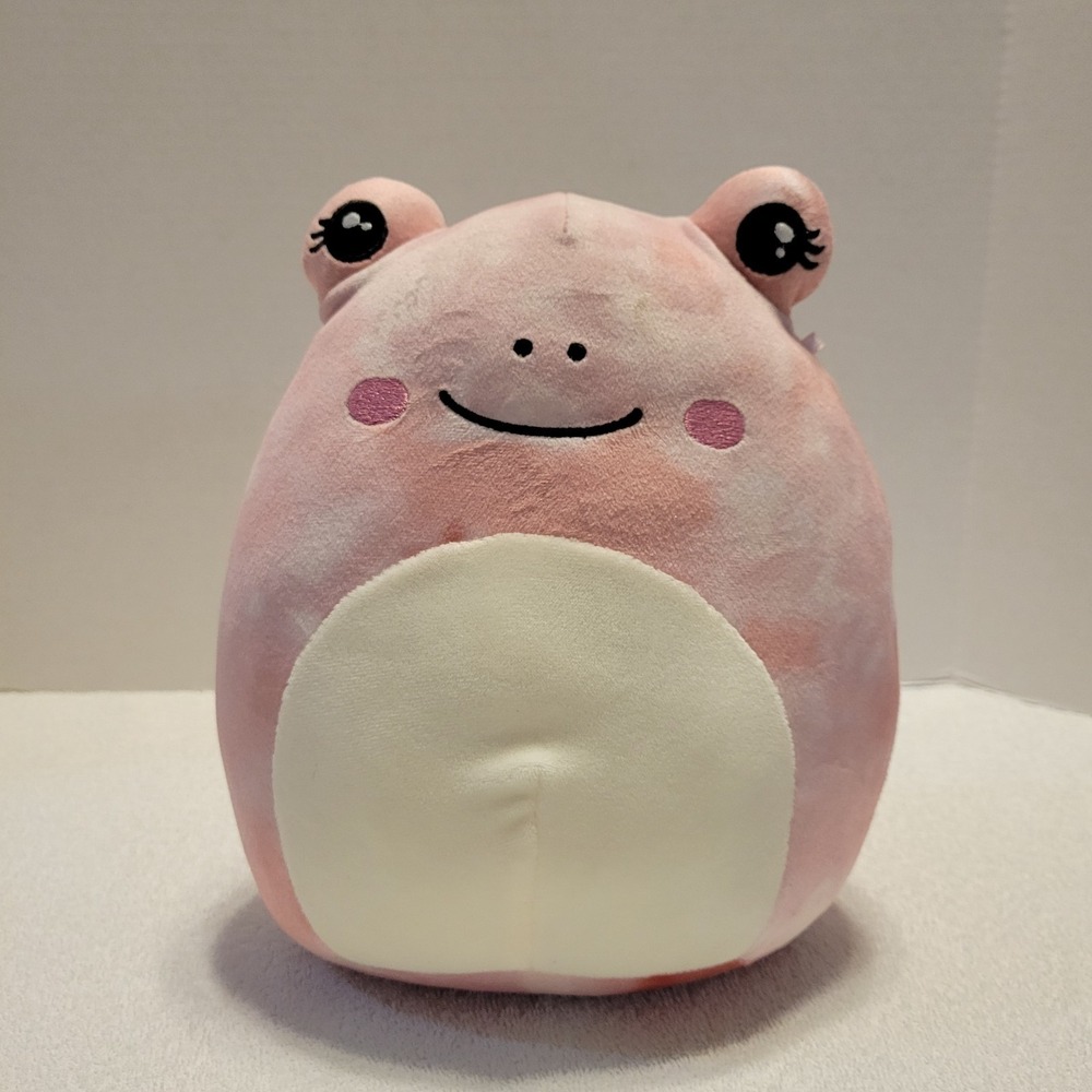 Squishmallows Fanina the‎ Frog pink plush